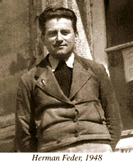 Photograph of Herman Feder, 1948
