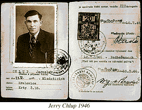 Photograph of Jerry Chlup, 1946
