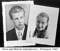 Orest and Helena Zahaikiewicz, 1943