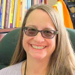 Portrait of testing Suzanne Theiss