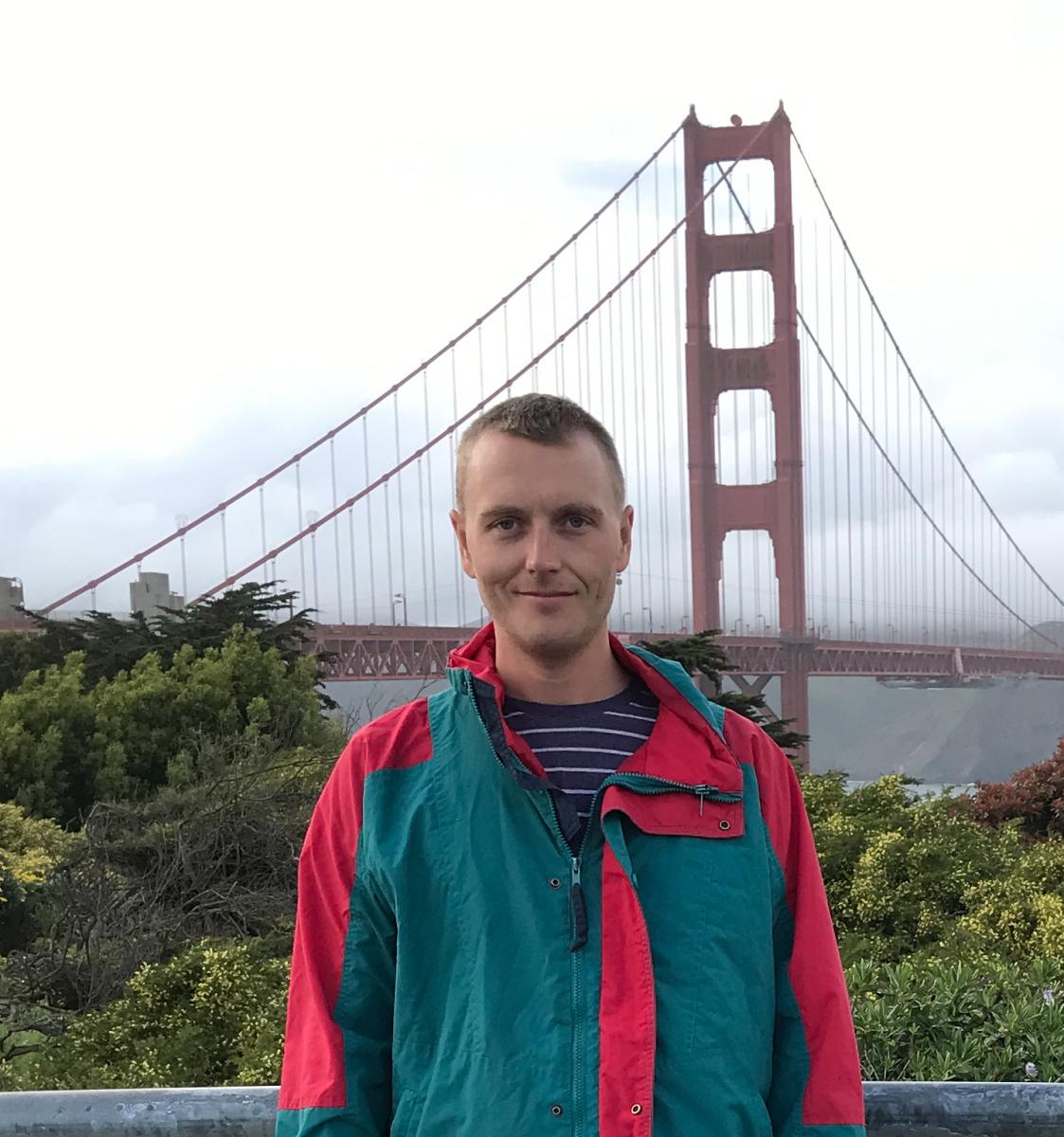 Portrait of testing Caleb Wegener