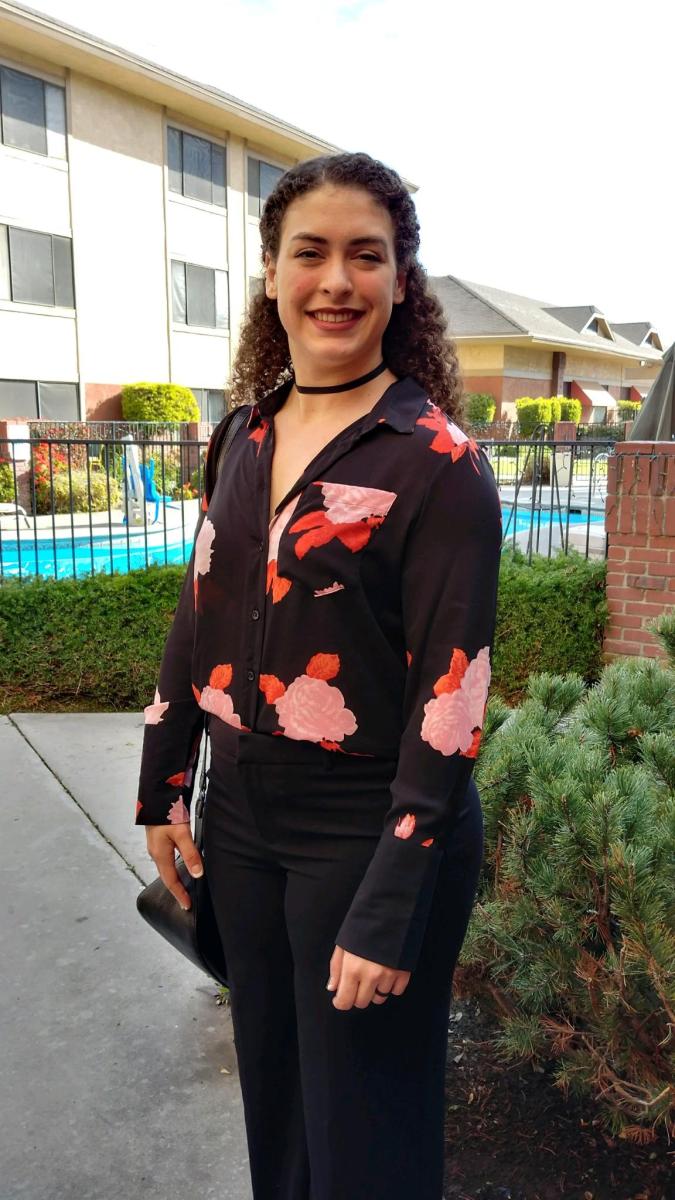Portrait of testing Briana Ramirez