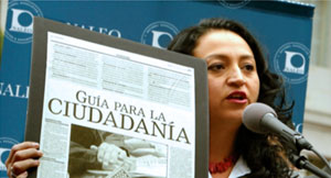 Portrait of testing Laura Barrera
