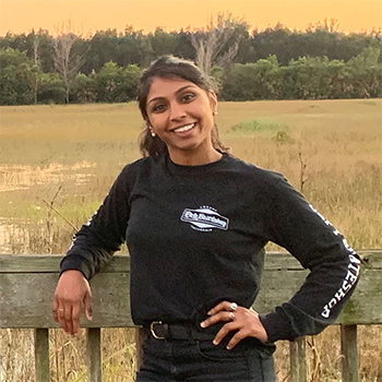 Portrait of testing Leah Ramnath