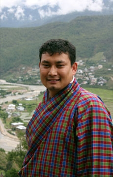 Portrait of testing Chhimi Dorji