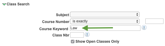 class search