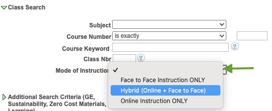 class search