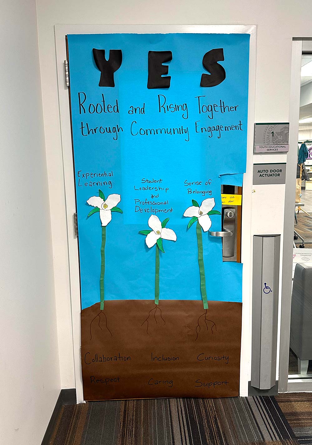 YES Door Decorating Contest