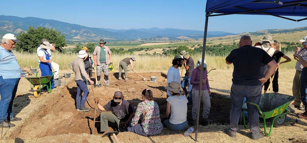 Archaeological excavation