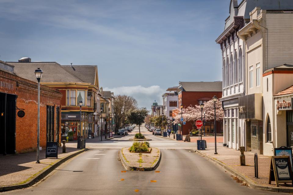 Photo of old town Eureka