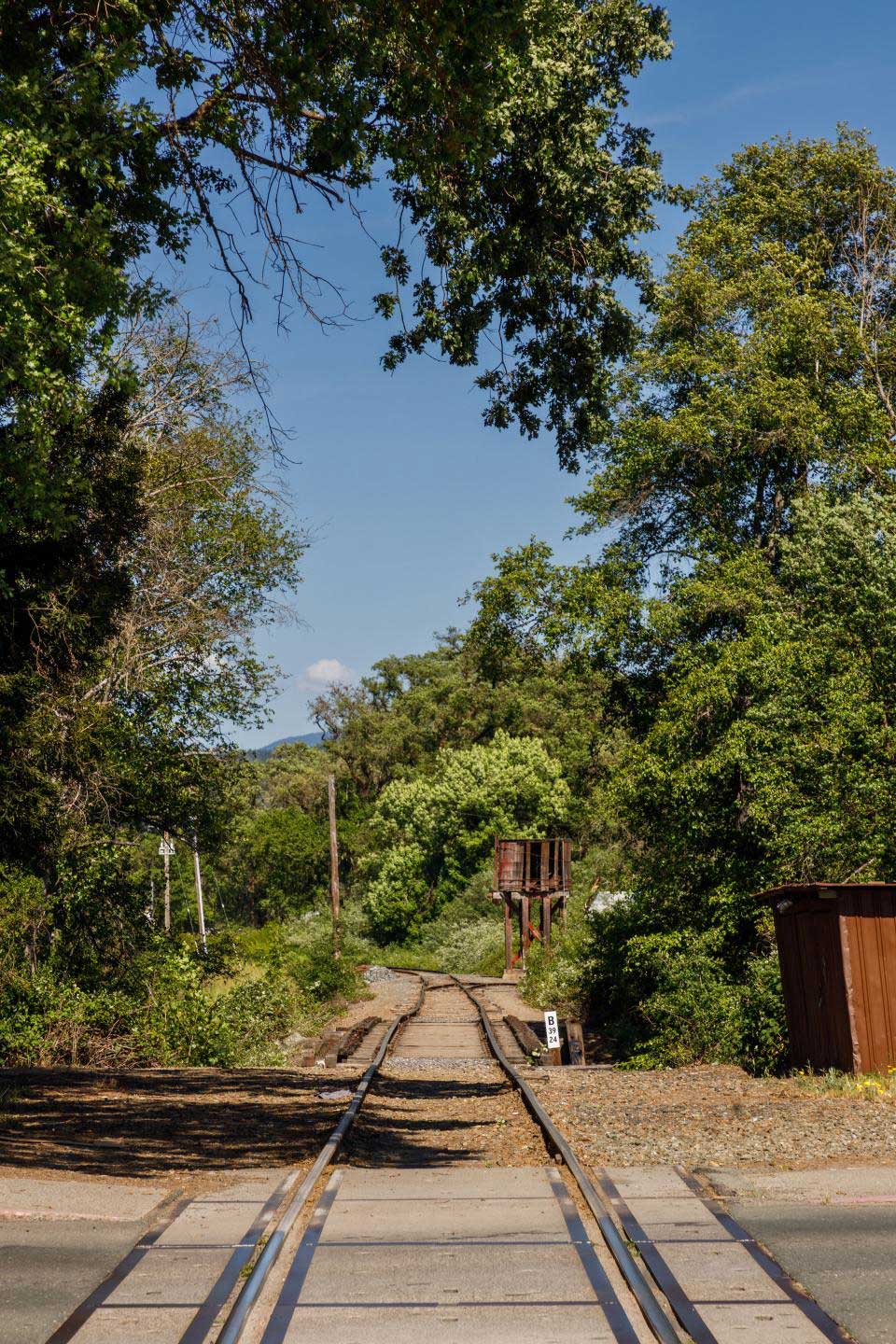 Railroad tracks