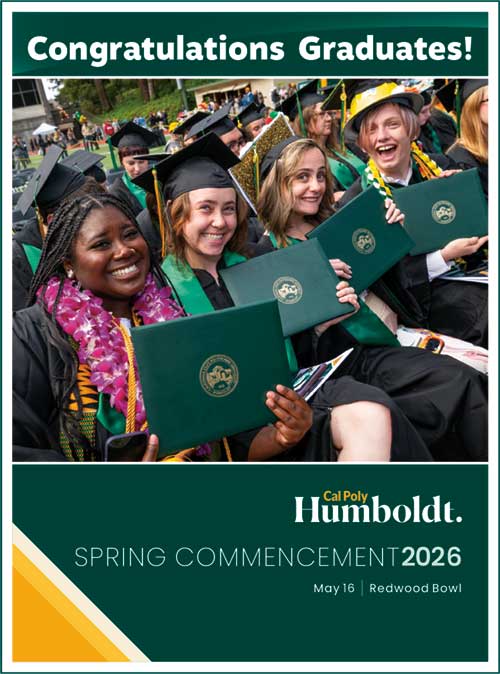 Fall Commencement 2025 Program cover