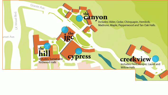 graphic of housing areas