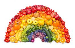 food rainbow