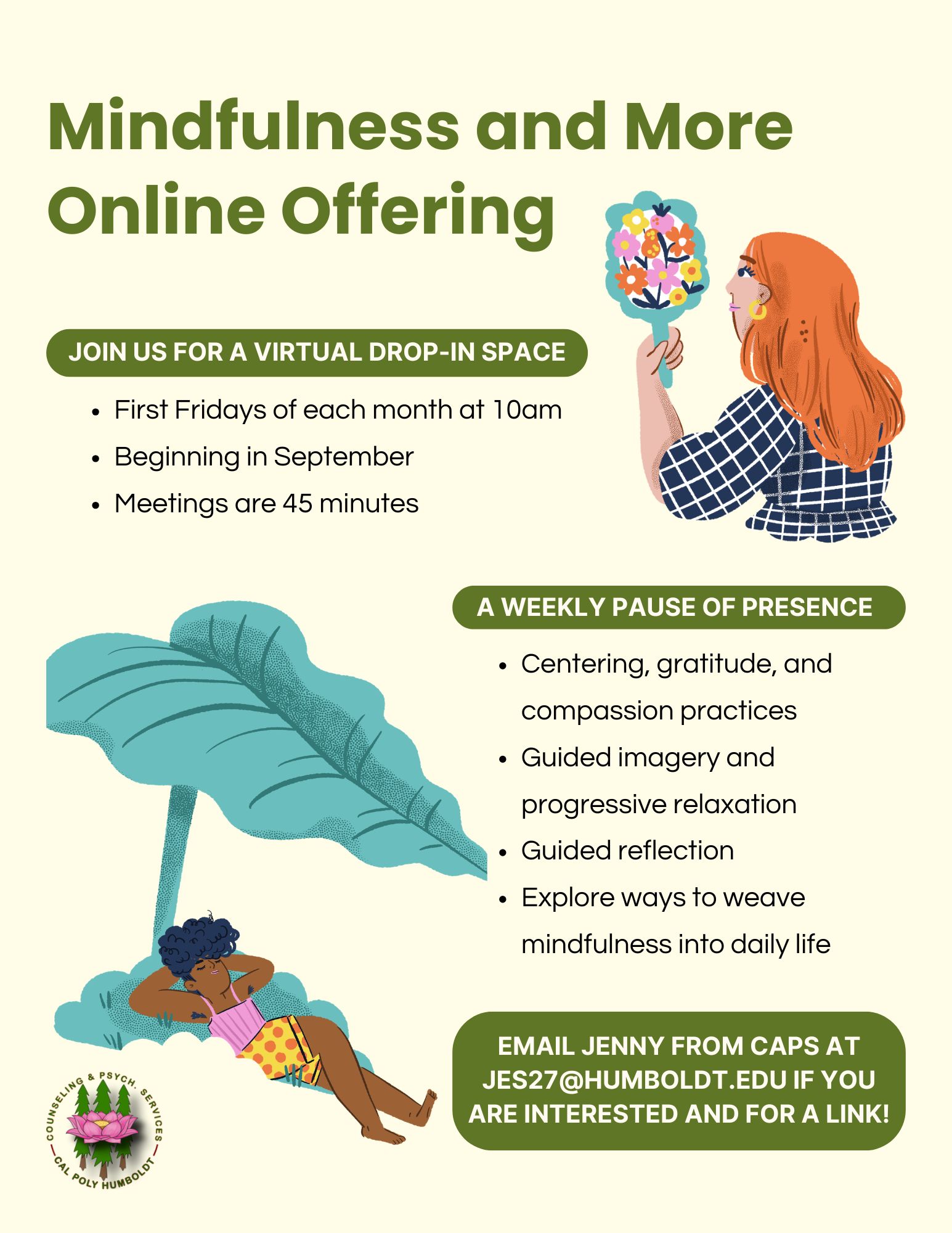 Online Mindfulness flyer