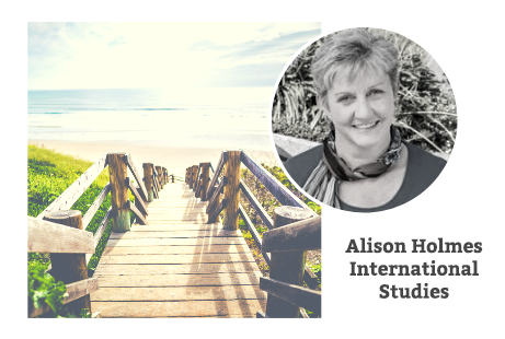 Alison Holmes International Studies flyer