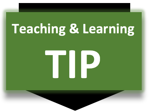 "Tip" on green background