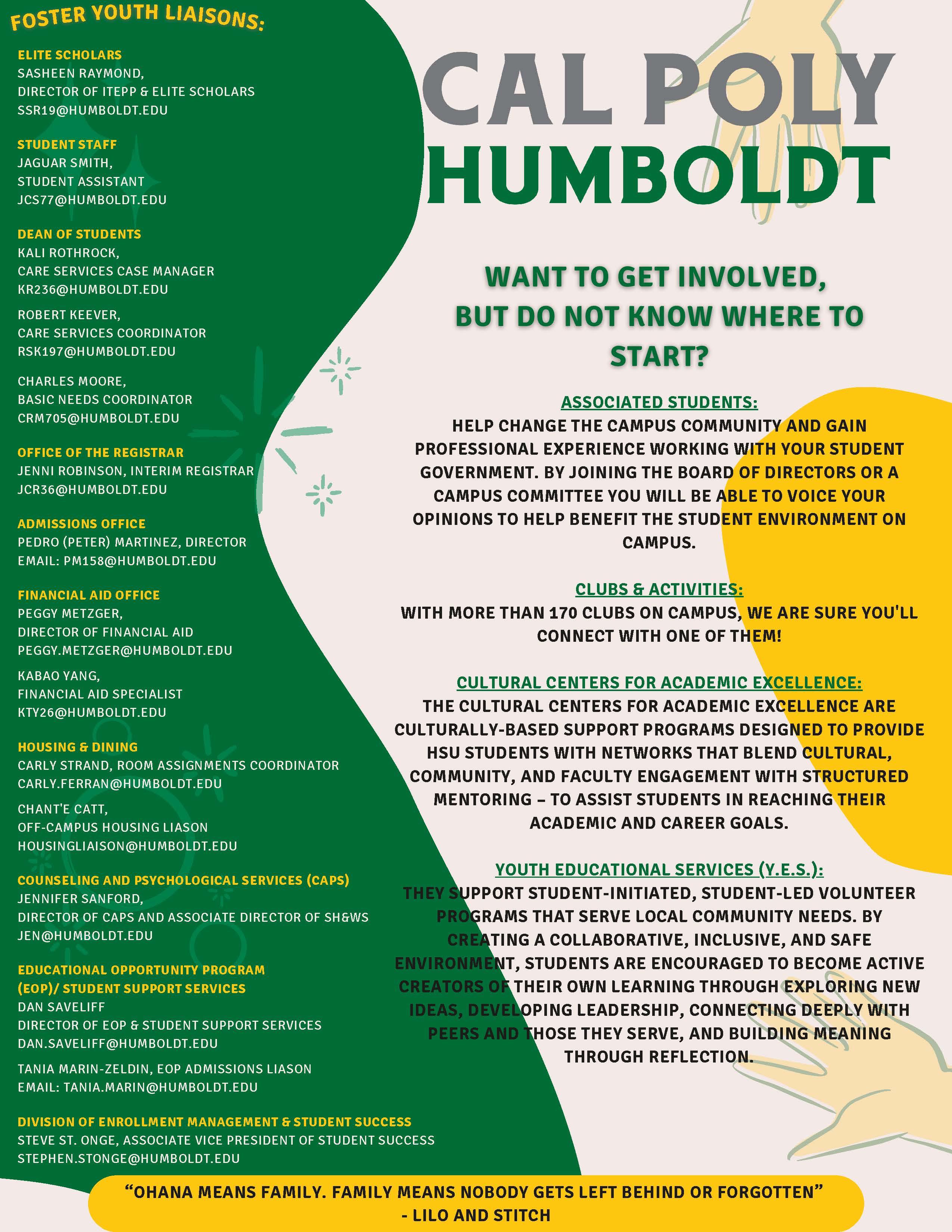 info poster