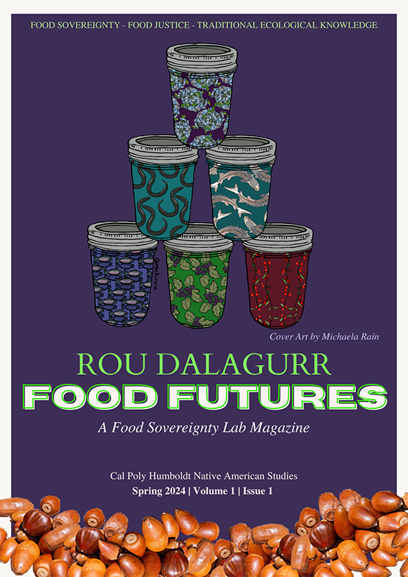 a magazine cover called "Food Futures"
