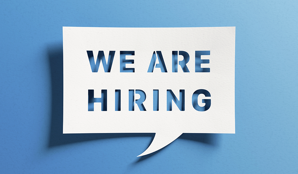 We are hiring
