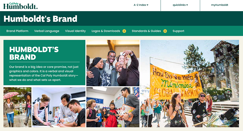 brand screenshot