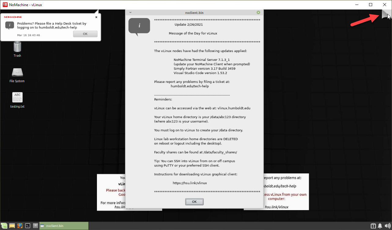 vLinux - Home Use Instructions image