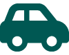 a silhouette outline of a car