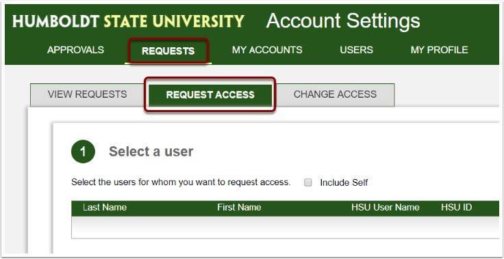 Account Center screenshot
