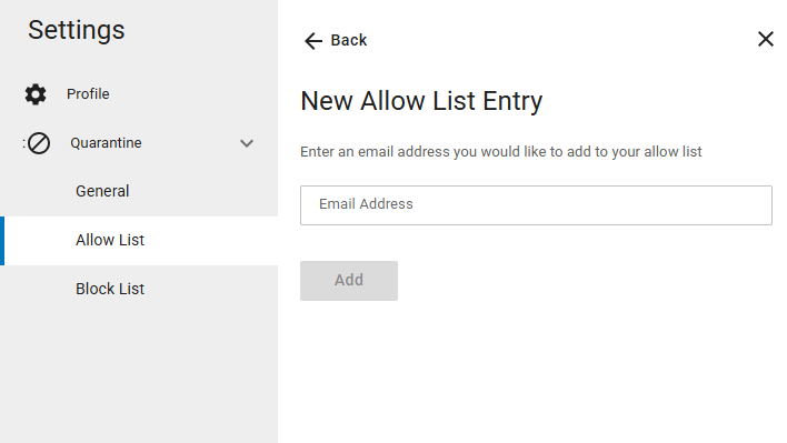 Blocklist