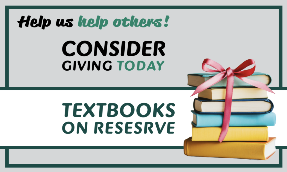 giving textbooks