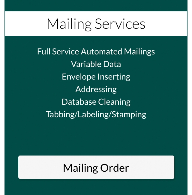 mailing order