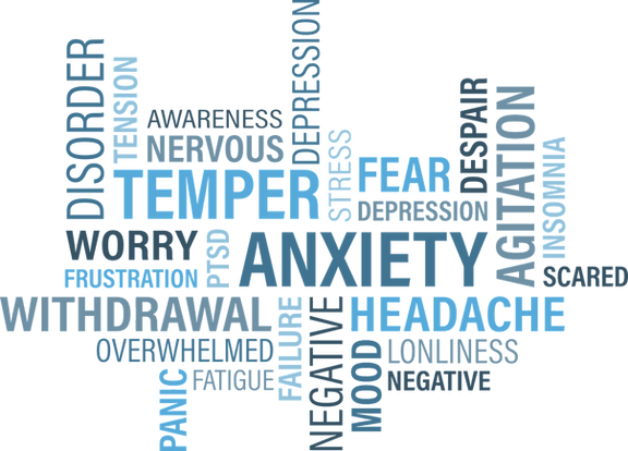 word grid with symptoms