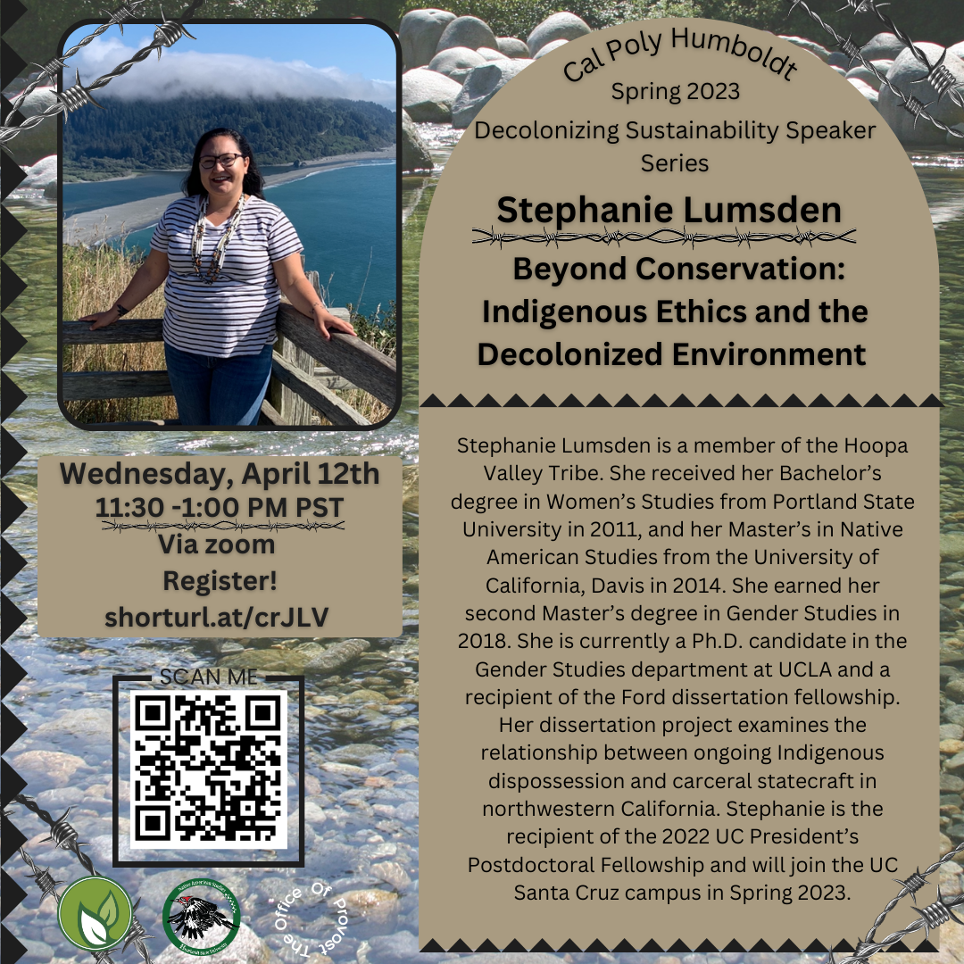 Decolonizing Sustainability flyer Decolonizing Sustainability flyer