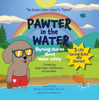 cover image of a brown dog standing in a river