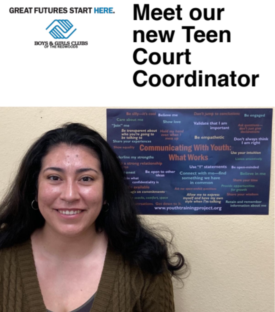 Meet our new Teen Court Coordinator
