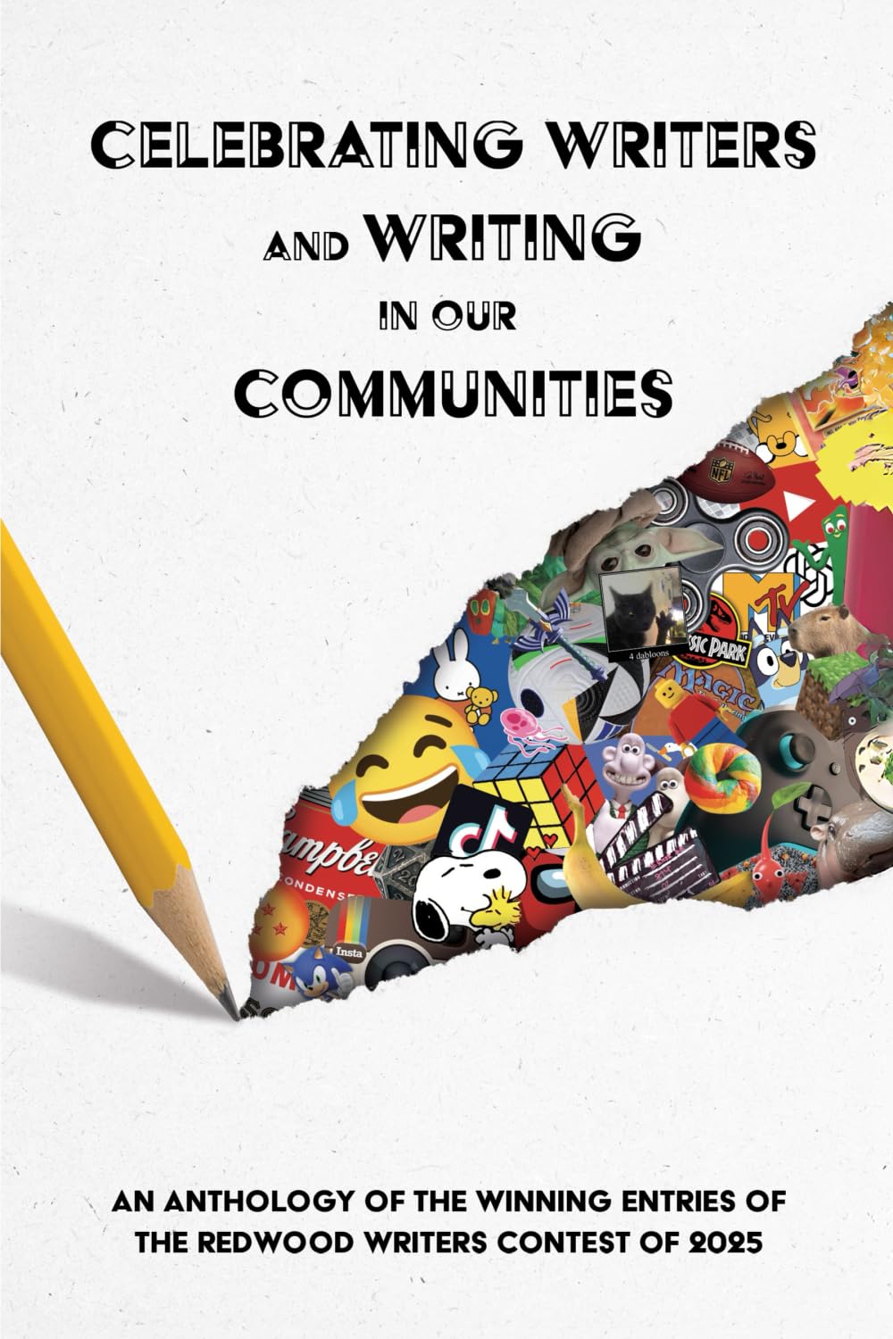 Cover of Anthology Featuring Writing and Pictures