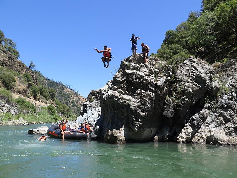 the leap off rock