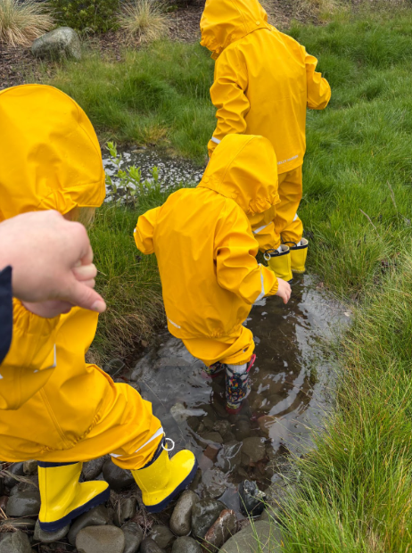 Kids in Raincoats