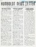 Cover image of the June 30, 1945 Humboldt Newsletter