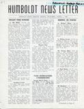 Cover image of the March 1, 1945 Humboldt Newsletter