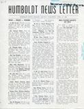 Cover image of the April 20, 1945 Humboldt Newsletter