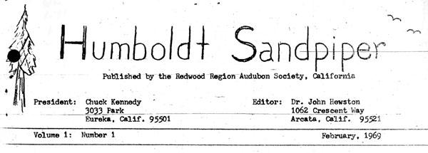 Masthead for the Sandpiper newspaper