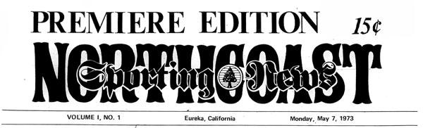Masthead for the North Coast Sporting News newspaper Masthead for the North Coast Sporting News newspaper