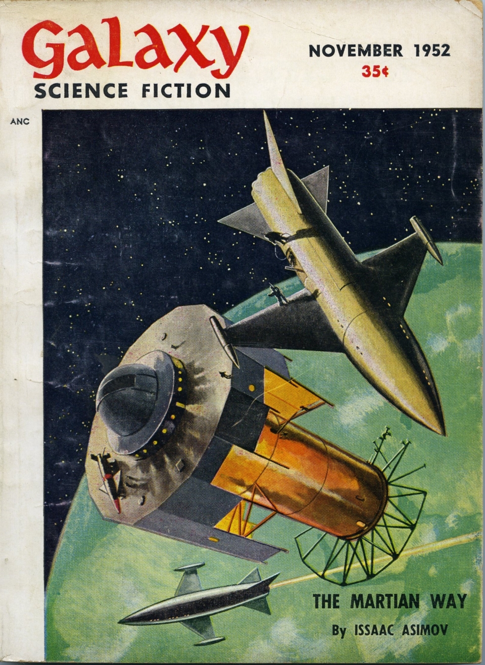 cover of galaxy science fiction nov 1952