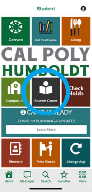 student center icon