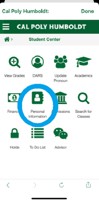 personal info icon