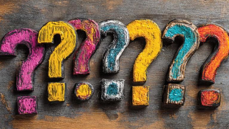 Colorful Questionmarks