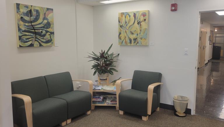 picture of lobby at Office of Academic Affairs