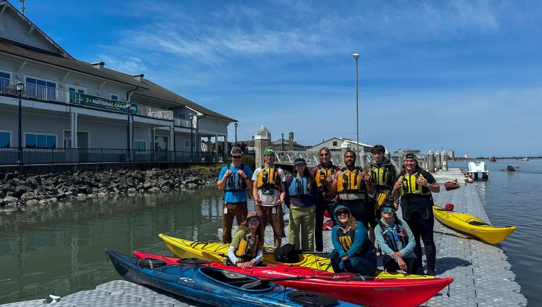 Group picture at the Humboldt Bay Aquatic Center