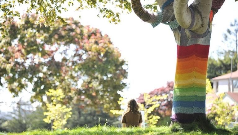 Pride Flag Tree